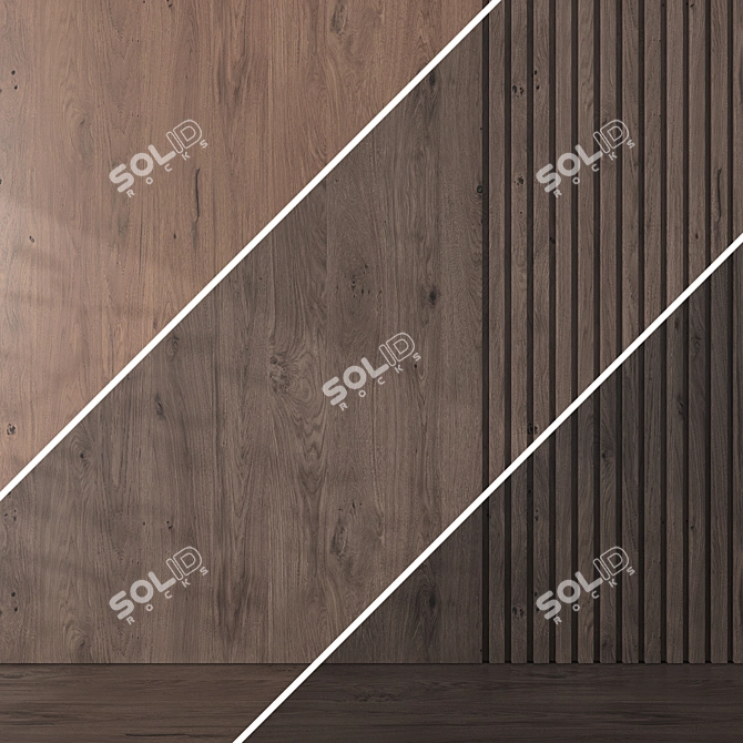 Oak Texture Pack 064 3D model image 5