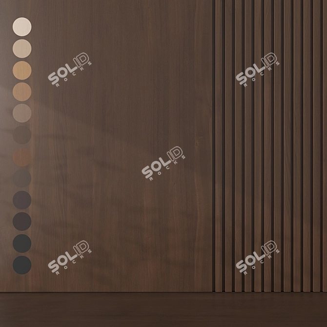 Oak Textures Collection 066 3D model image 1