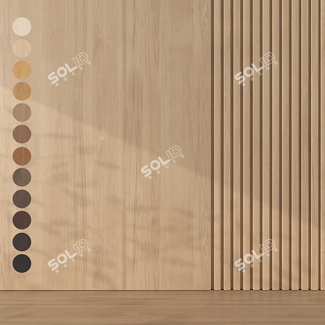  Oak Textures 071 Seamless Pack 3D model image 1