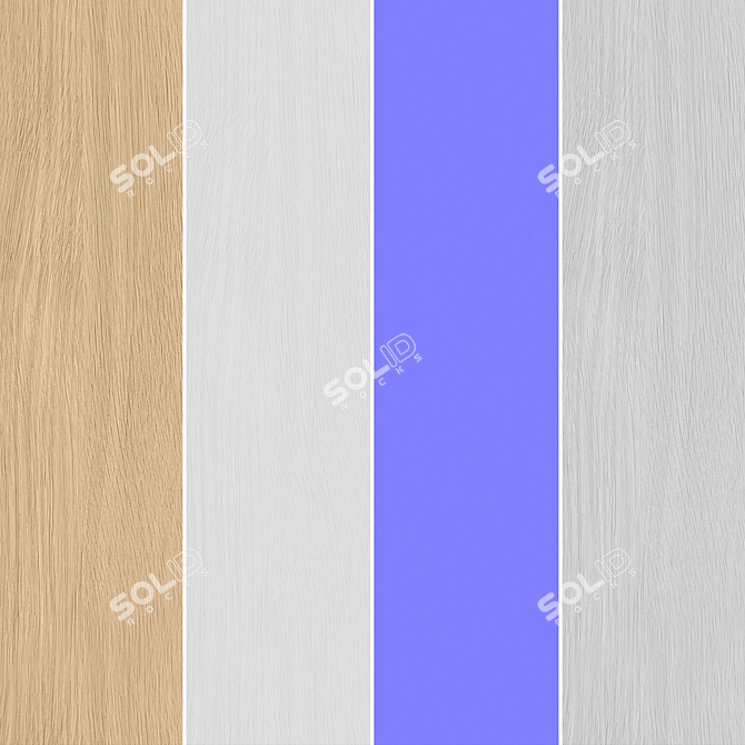 Oak Textures 074 Seamless Variety 3D model image 6