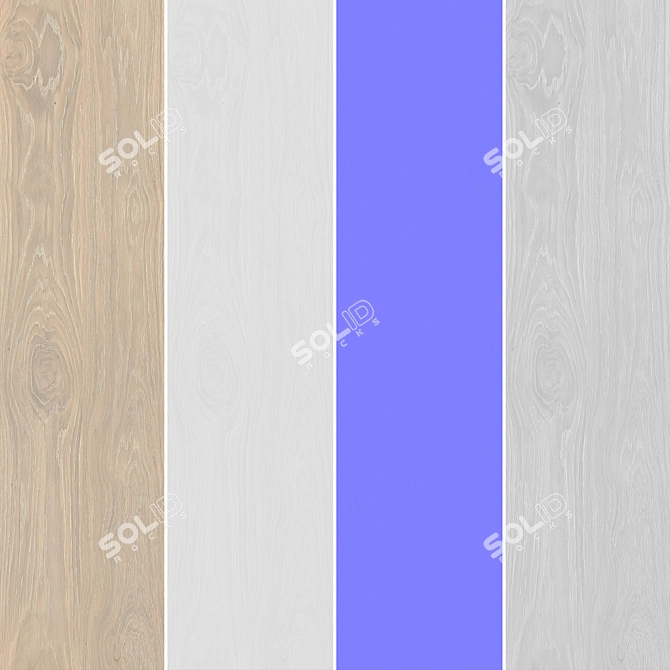 Oak 078 Seamless Texture Pack 3D model image 6