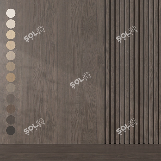  Seamless Oak Texture Pack 3D model image 1