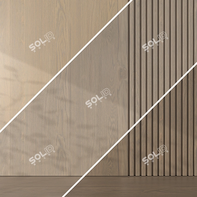  Seamless Oak Texture Pack 3D model image 3