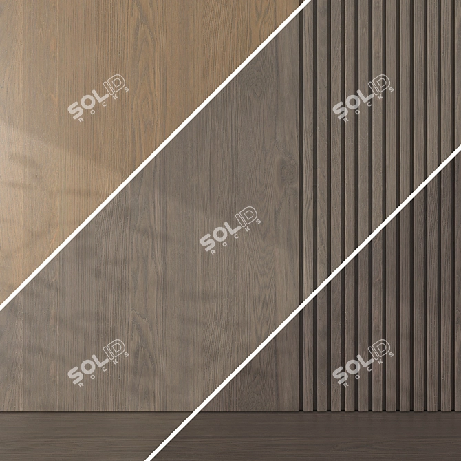  Seamless Oak Texture Pack 3D model image 4