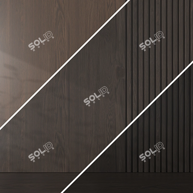  Seamless Oak Texture Pack 3D model image 5