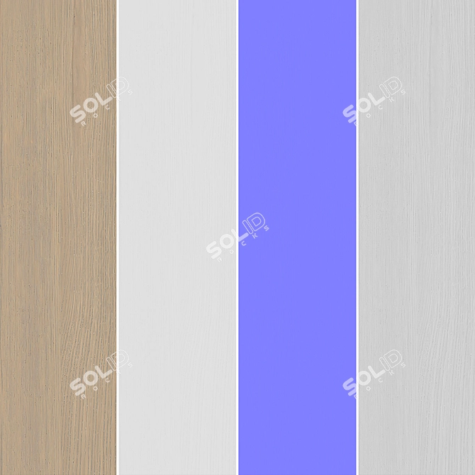  Seamless Oak Texture Pack 3D model image 6