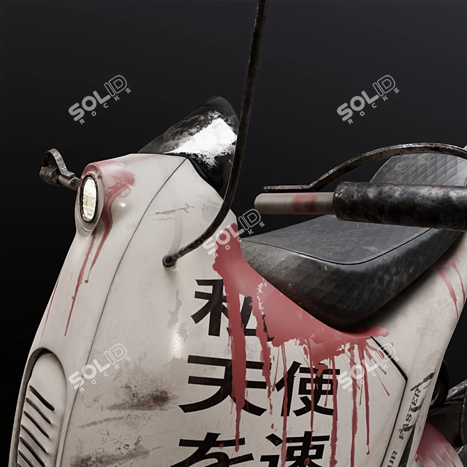 2016 Japanese Motorcycle Model 3D model image 2