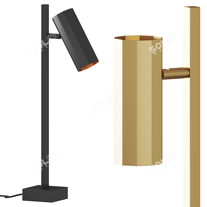 Minimalist Nordlux Alanis Table Lamp 3D model image 1