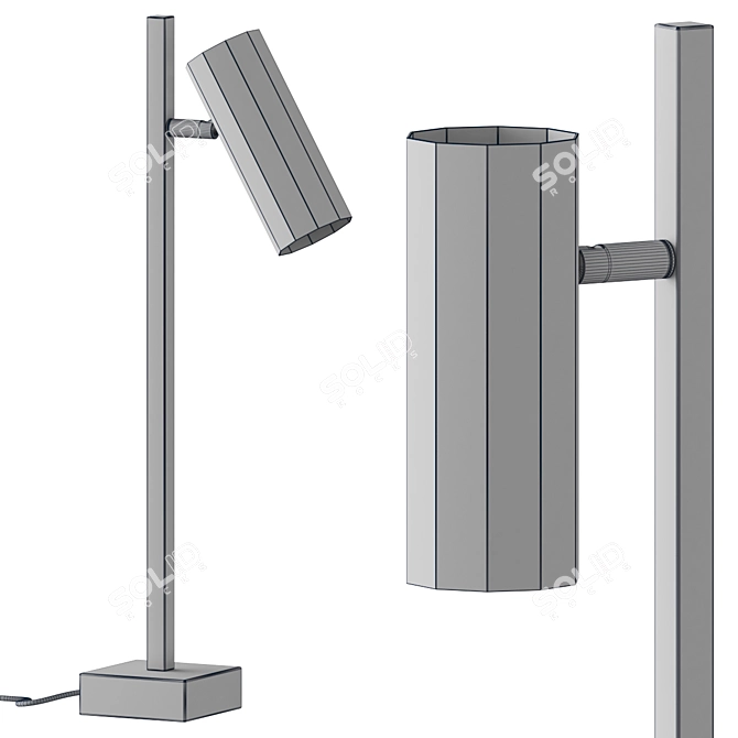 Minimalist Nordlux Alanis Table Lamp 3D model image 2