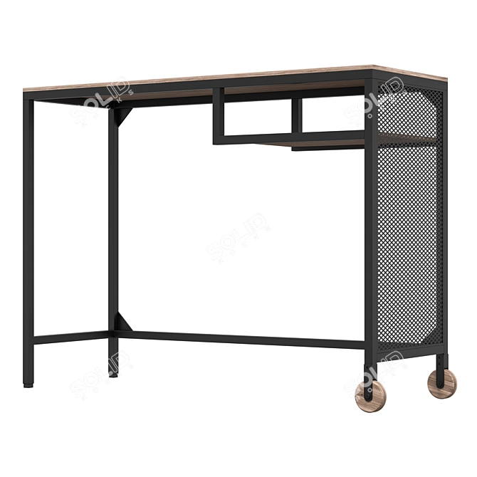 IKEA FJÄLLBO Laptop Desk "ФЙЕЛЛЬБУ 3D model image 2