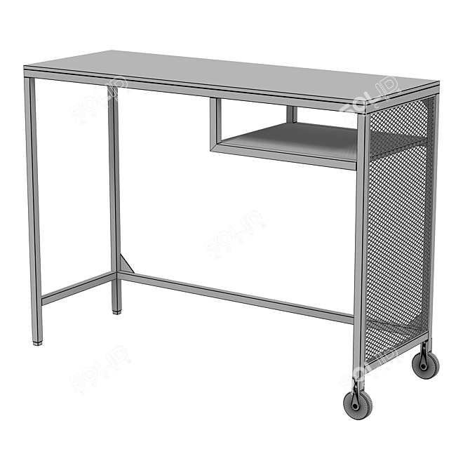 IKEA FJÄLLBO Laptop Desk "ФЙЕЛЛЬБУ 3D model image 6