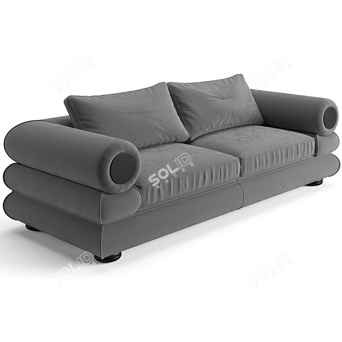 Eichholtz Coachella Sofa: Luxurious Design 3D model image 2