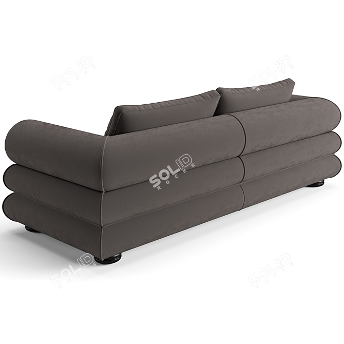 Eichholtz Coachella Sofa: Luxurious Design 3D model image 5