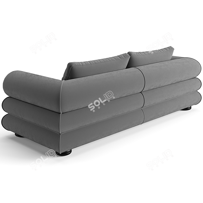 Eichholtz Coachella Sofa: Luxurious Design 3D model image 6