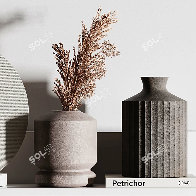 Elegant Decor Set for Interiors 3D model image 5