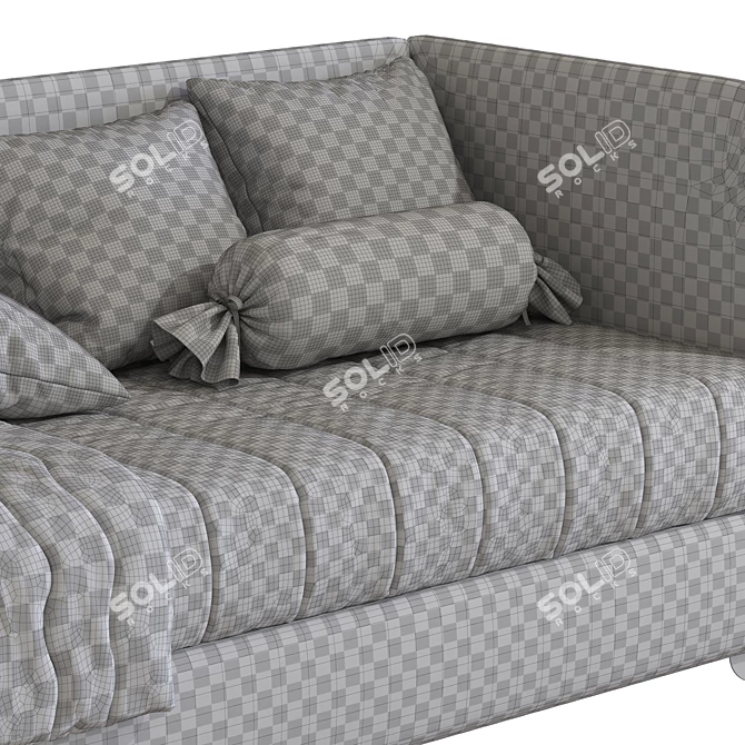 Convertible Sofa Bed Letto Golf 3D model image 5