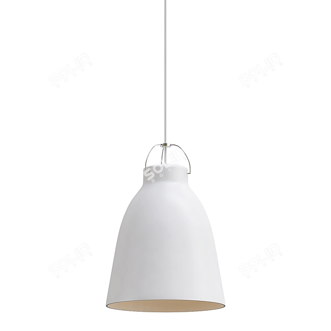 Elegant Pendant Lamp Fixture 3D model image 1