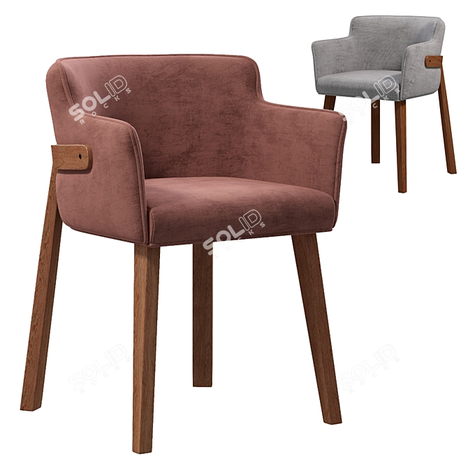 Modern Dining Chair Set Offer 3D model image 2