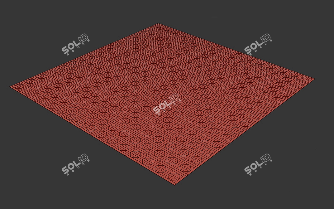 Wooden Floor 3D Model Set 3D model image 5