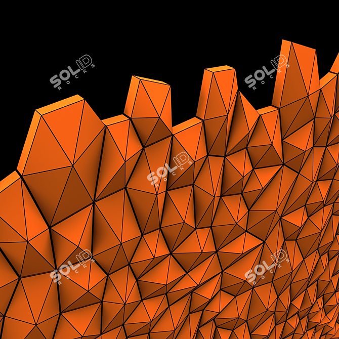 Polygon Panel N1a, 105k Vertices 3D model image 7