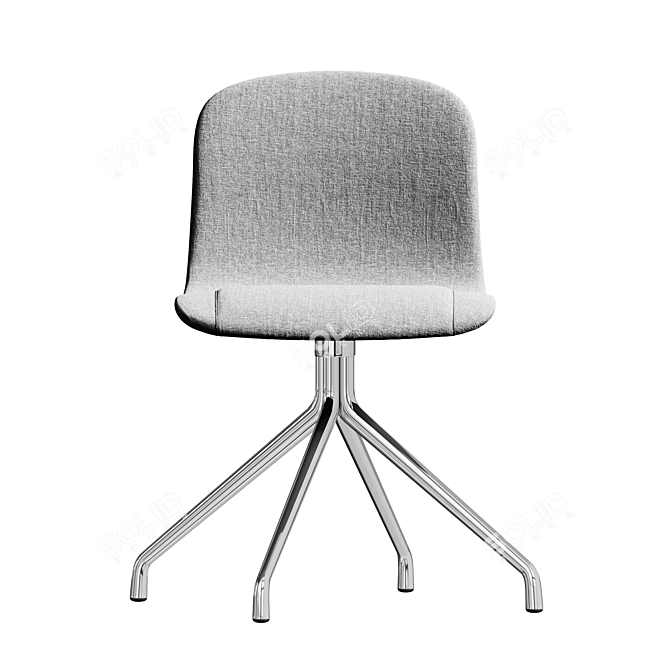 Stylish Modern Hay Chair 3D model image 2