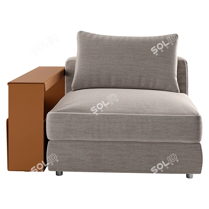 Contemporary Modular Sofa Set "Harper 3D model image 3