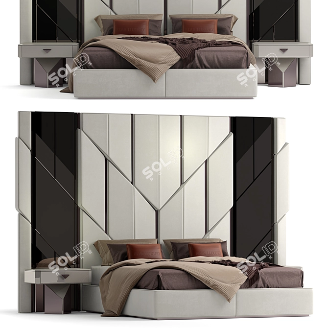 Elve Luxury Bed - Instagram / Manufacturer Website / Video 3D model image 1