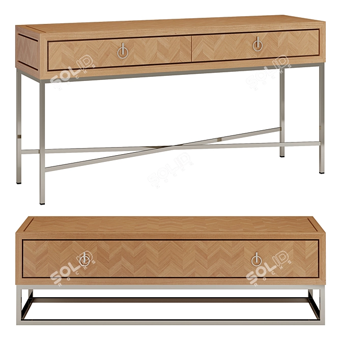 EPOQ Console by Roche Bobois 3D model image 1