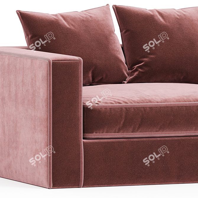 Raffaella Bio 3-Seater Sofa 3D model image 2