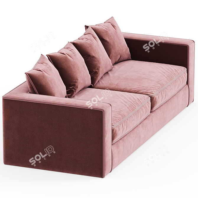 Raffaella Bio 3-Seater Sofa 3D model image 3