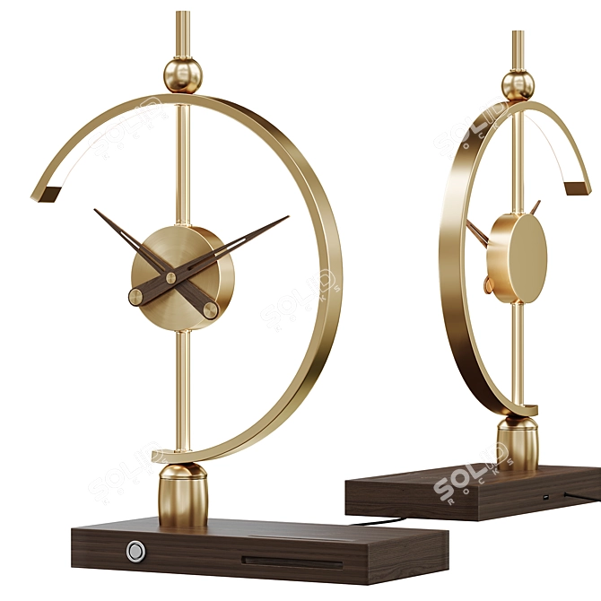 Time Warp Desk Lamp 3D model image 1