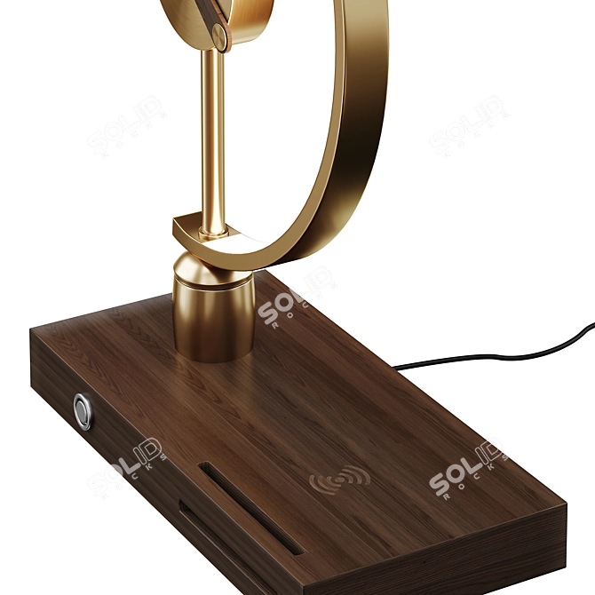 Time Warp Desk Lamp 3D model image 2