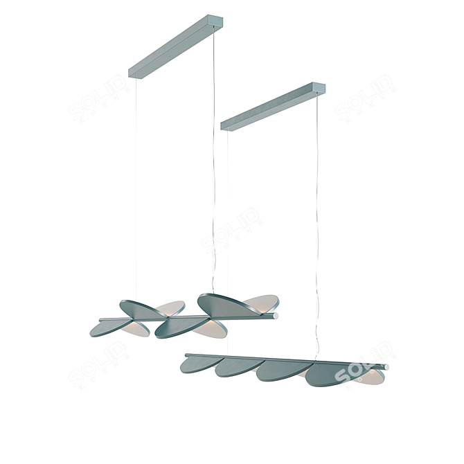 Rotatable Adjustable Lamp Family 3D model image 3