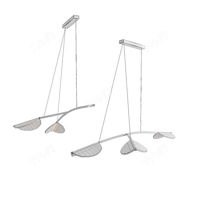 Rotatable Adjustable Lamp Family 3D model image 7