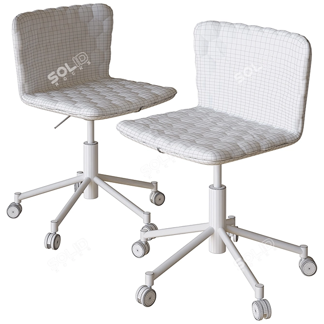 Sancal Tea Office Chair 3D 3D model image 5