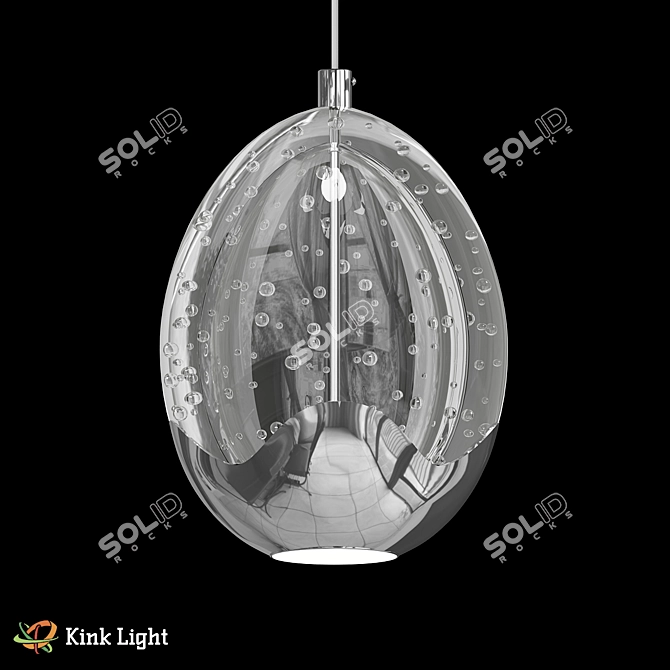 Modern LED Pendant Light Chroma 3D model image 2