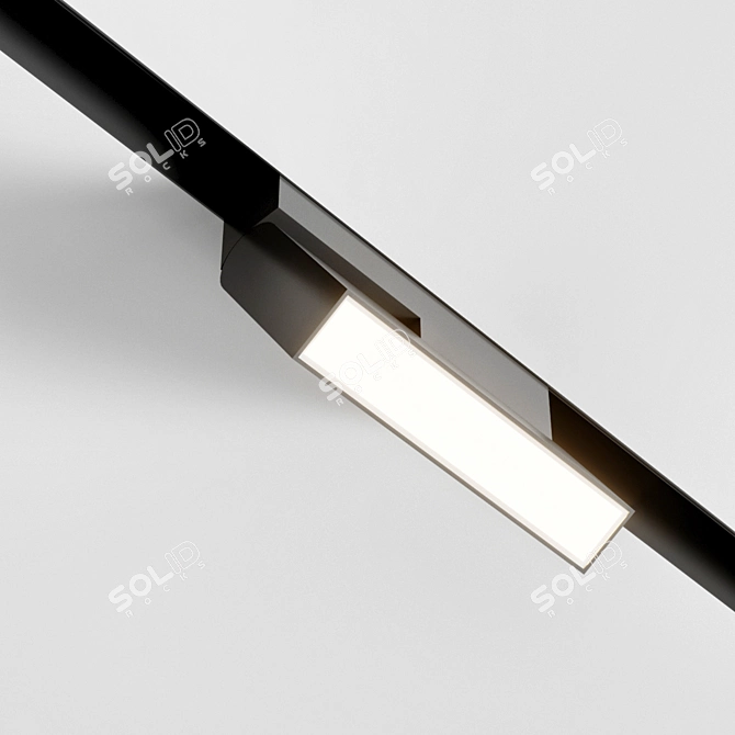 Modern Lighting Set with Polished Design 3D model image 6