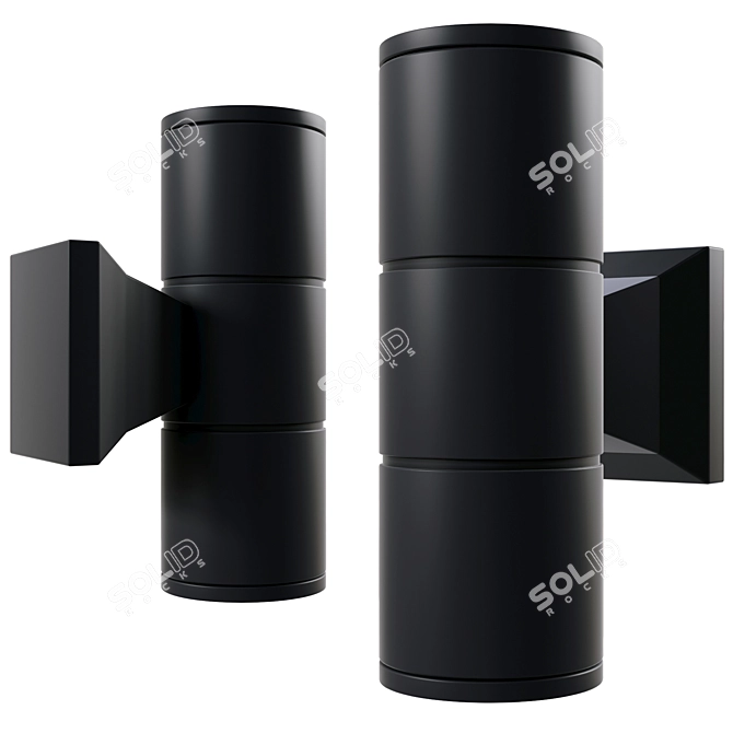 Outdoor Wall Light Maytoni Bowery 3D model image 1