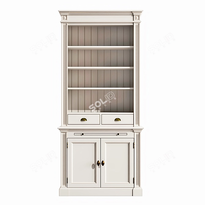 Deco Meuble Bookshelves Collection 3D model image 12