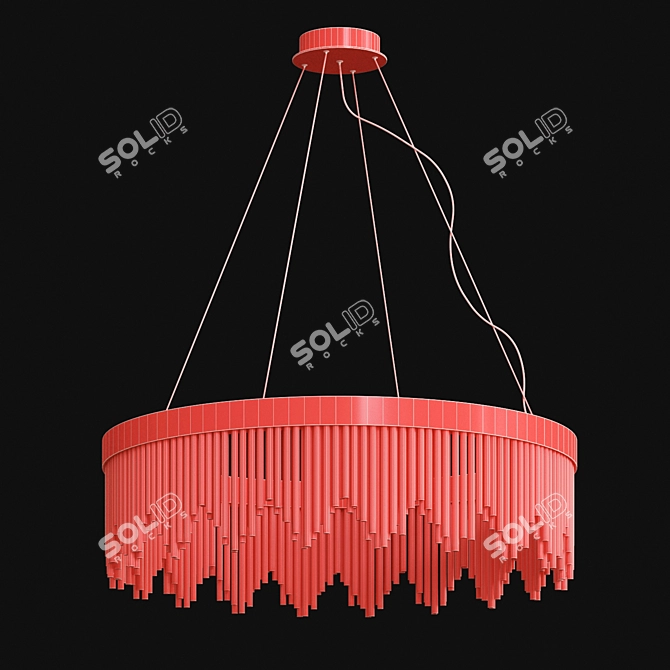 Enchanting Romatti Fairytale Lighting Chandelier 3D model image 6