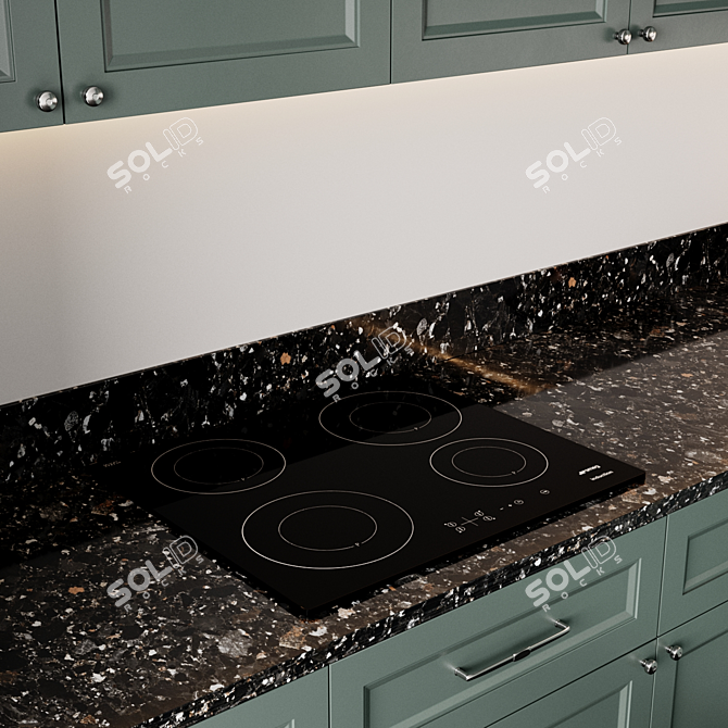 Modular Kitchen - Millimeters 3D model image 4