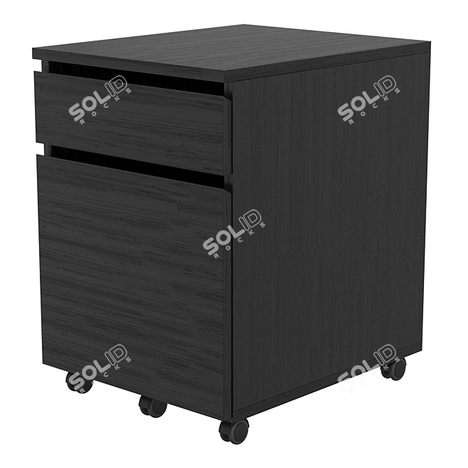 IKEA MALM Dresser | 3D model 3D model image 2