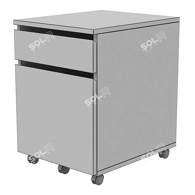 IKEA MALM Dresser | 3D model 3D model image 6