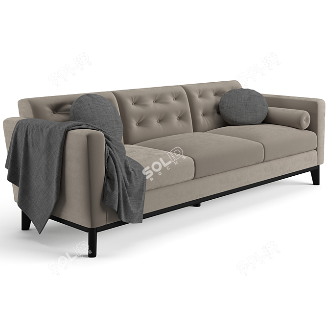 Eichholtz Flux Sofa: Modern Design 3D model image 4