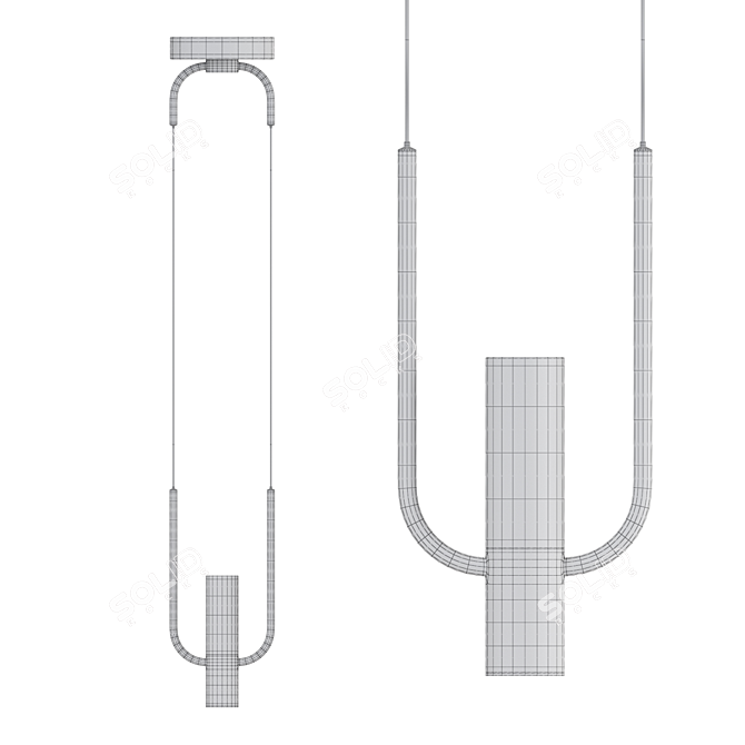 CVL Storm Suspension LED 7 3D model image 3