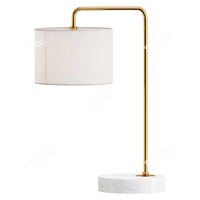 Modern Minimalist Randers Table Lamp 3D model image 1