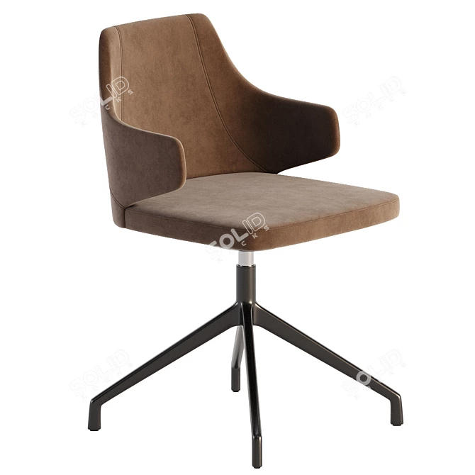 Modern Cattelan Wendy Chair 3D model image 2