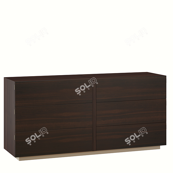 Kira Collection Eucalyptus Gold Furniture 3D model image 4