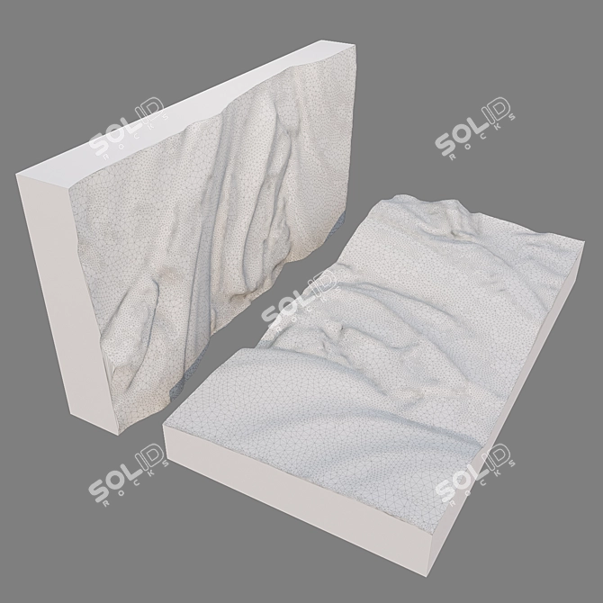 Rocky Quick Panels: Customized Wall Panels 3D model image 4