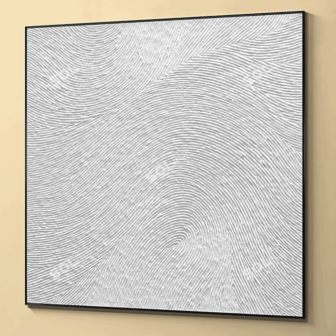 Abstract Square Frame Set 3D 3D model image 6